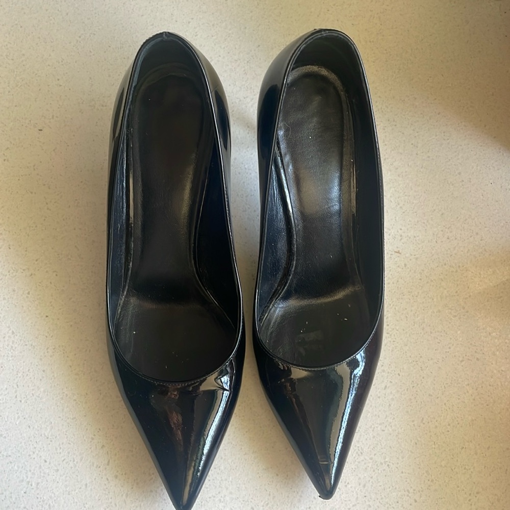 Saint Laurent Patent Leather Pumps Size 38.5